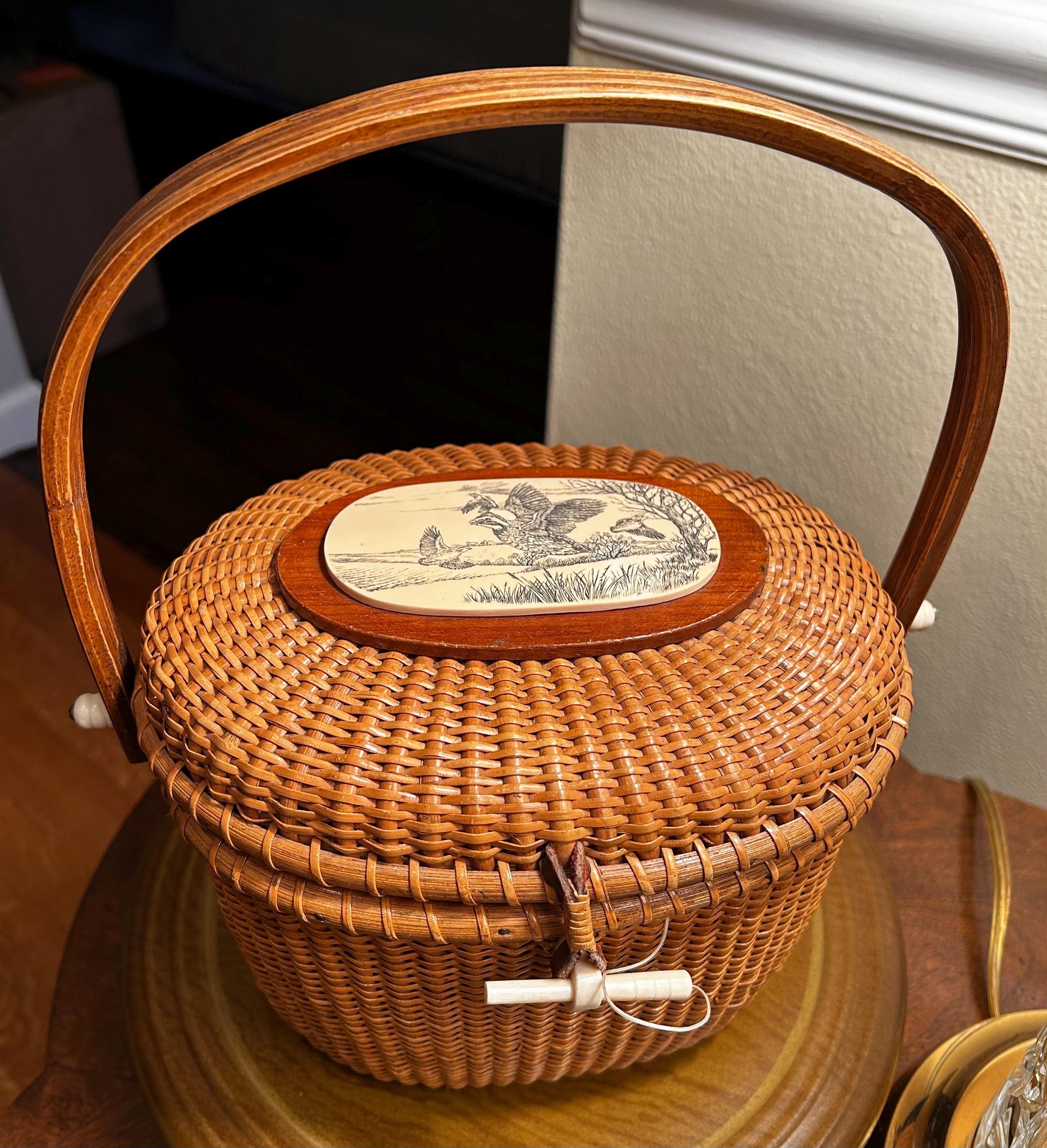ウルトラビンテージNew England Nantucket Basket