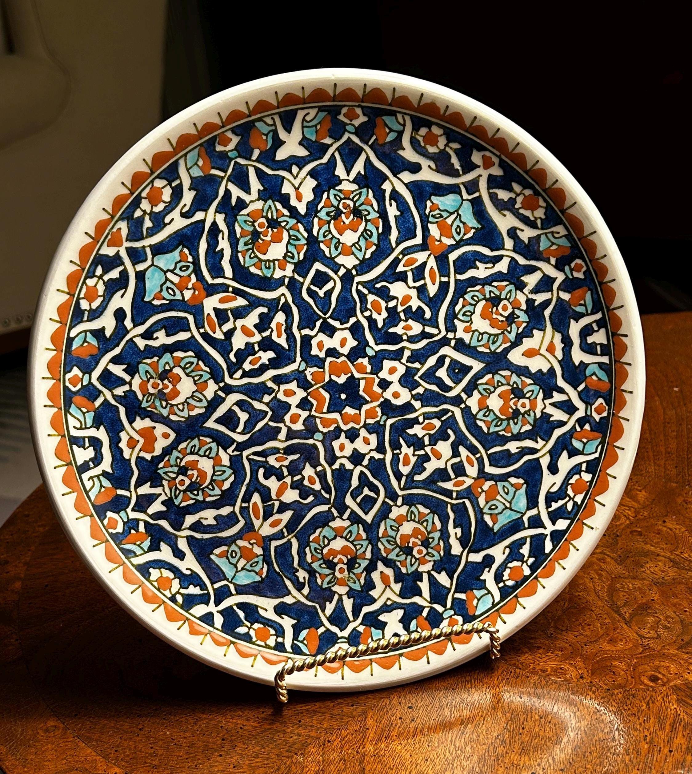 Kutahya Turkish Plate - Etsy display picture 1