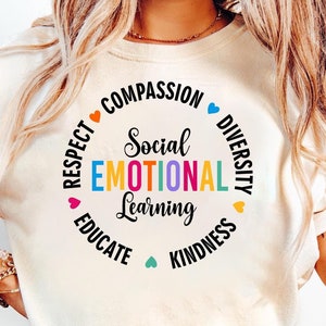 Soziales emotionales Lernen SVG Herzberater Lehrer SEL Day Bildung, Respekt, Vielfalt, Freundlichkeit, Berater Lehrer SEL SVG
