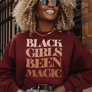 Black Girls Been Magic SVG PNG, Melanin African American History SVG, Black History Month Png, Juneteenth Png Bundle, Black People SVG