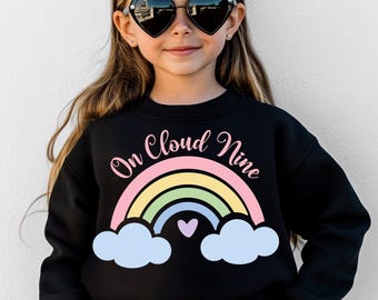 On cloud Nine svg , 9th Birthday Svg, 9th birthday PNG SVG, Hello Nine Svg, Svg files for Cricut, Birthday Shirt SVG girl 9th birthday svg