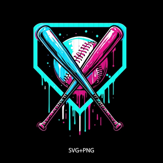 Baseball SVG, Baseball Drip PNG, Baseball Shirt, Baseball Mom, Ice Cream Drip, Baseball Game Day, Team Colors, Sublimation, Digital Download