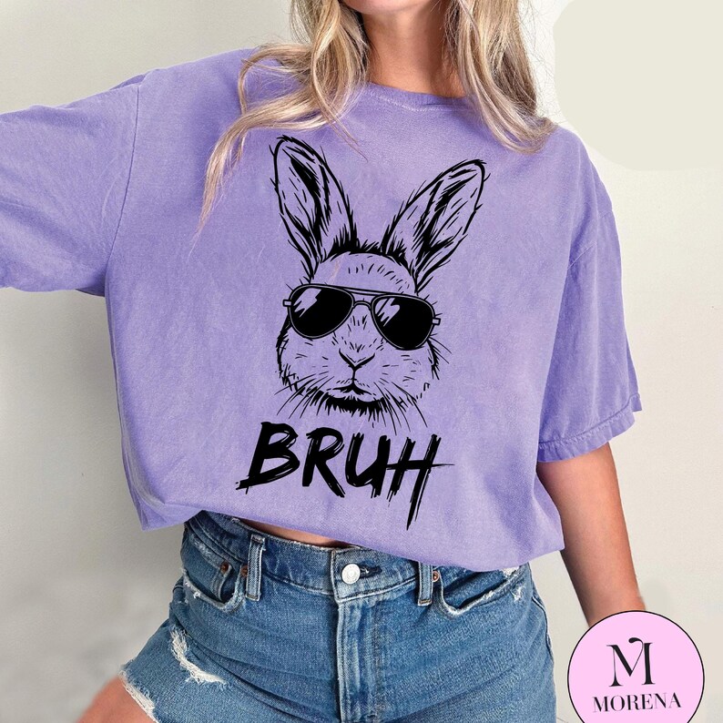 Easter Day Bruh Bunny SVG PNG, Retro Bunny Dabbing Png, Boys Easter Png ...