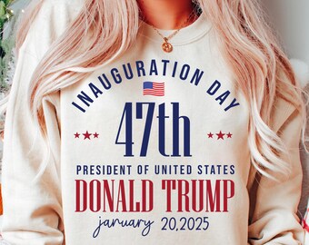 Trump Inauguration Day SVG PNG, Trump MAGA Election 2024, Trump 47 Svg, Inauguration Day 2025 Svg, 47 President Svg ,Back Republican Png