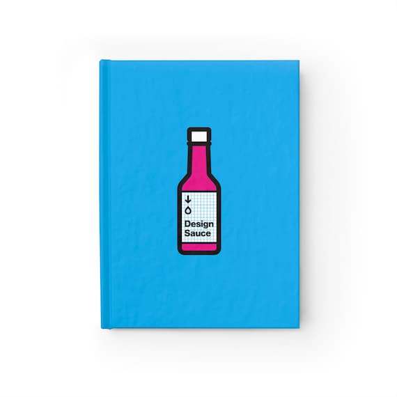Design Sauce, Cyan Journal - Blank