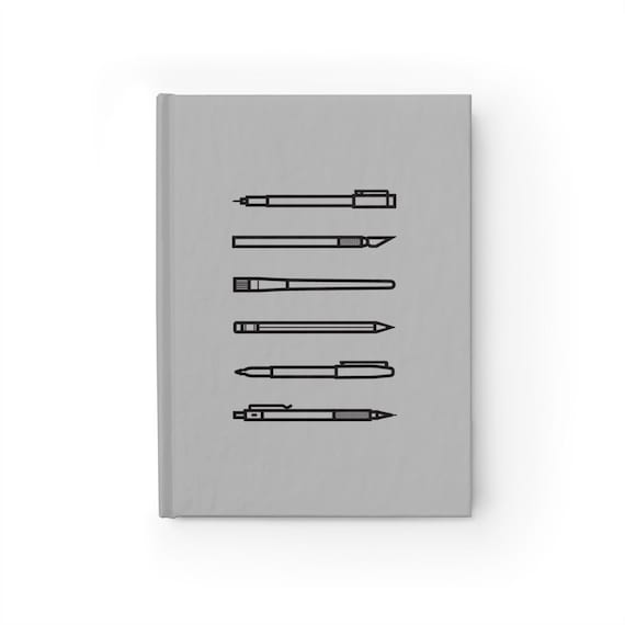 Art Implements Journal, Grey - Blank