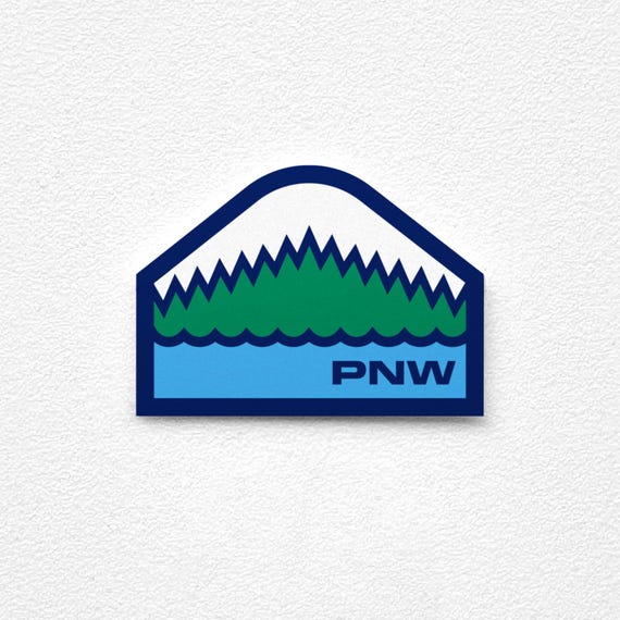 PNW Mini Sticker