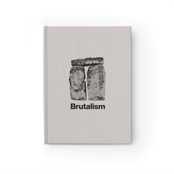 Brutalism, Grey Journal - Blank