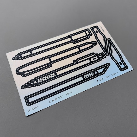 Design Tools, Metallic Sticker Sheet