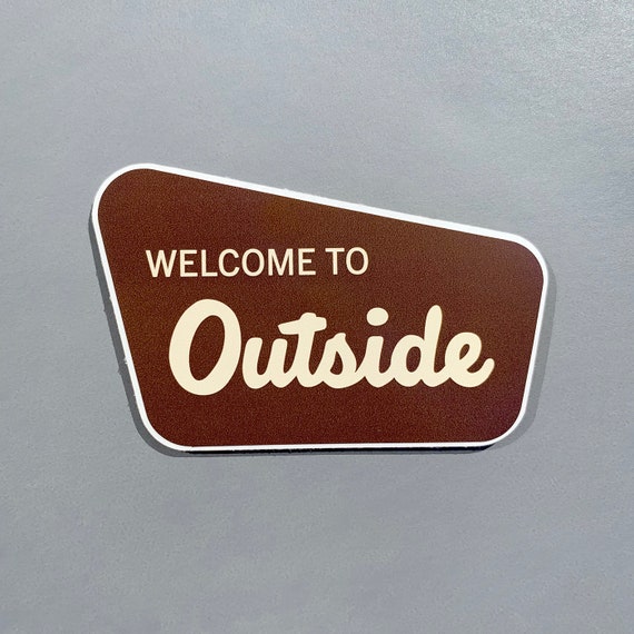 Outside Sticker