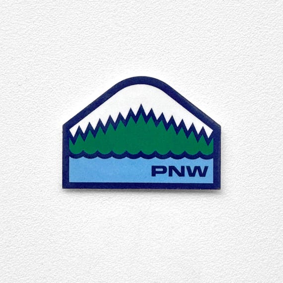 PNW Mini Sticker