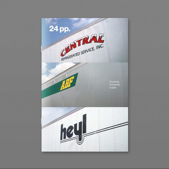 Trucking Company Logos - 24 pp. Zine - Issue 3