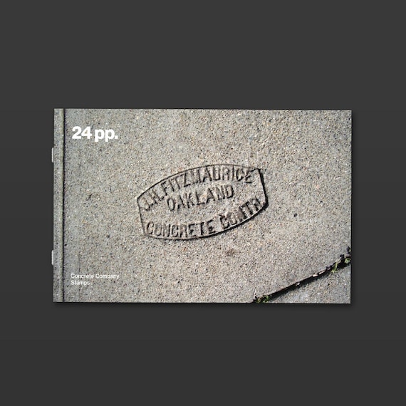 Vintage Concrete Company Logos - 24 pp. Zine - Issue 5