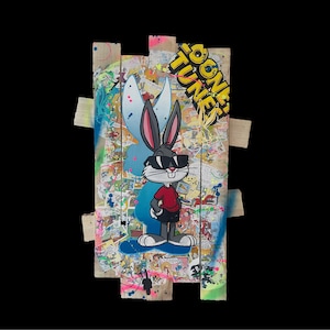 バッグス・バニーのシティポップアート絵画