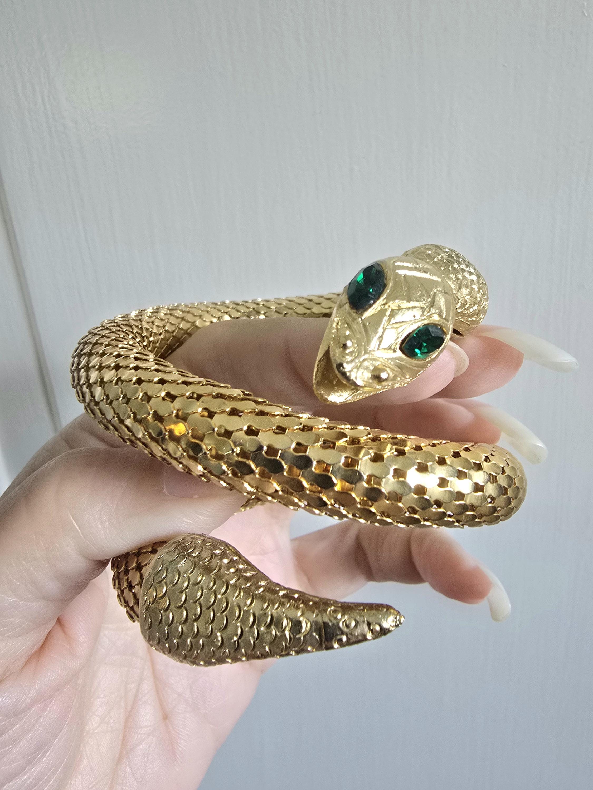 Whiting Davis Snake Belt - Etsy Australia