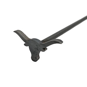 Mini Longhorn Branding Iron,  Mini Brands, Symbol Branding Irons, Shape Branders, Hat Brands