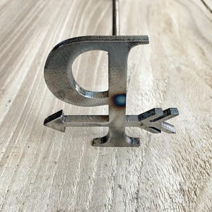 Branding Iron with Initial and Arrow, Branding Ceremony, Anniversary Gift, Custom Brand, Wedding Brander