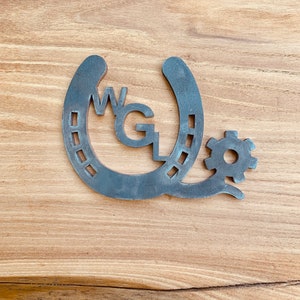 Horseshoe Spur Branding Iron, Wedding Brander, Branding Ceremony, Cattle Brand
