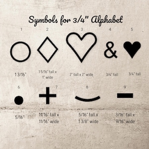 Mini-Brandeisen für 3/4 Zoll Alphabet, Leder, Hut, Holz, Stiefelmarke