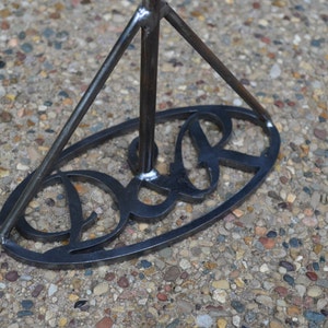 Large Oval Initial Branding Iron, Wedding brander, Branding Ceremony