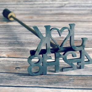 Branding Iron with Initials and Date, Wedding Brander, Branding Ceremony, Anniversary Gift
