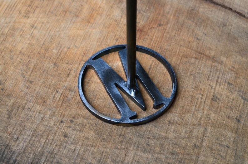 Circle Initial Branding Iron, Custom Brander, Fathers Day Gift image 4