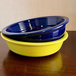 2 CT Fiesta Coupe Cereal Fruit Bowls