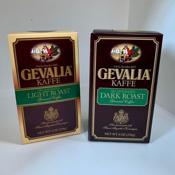 Gevalia Kaffe Ground Coffee Vintage NOS