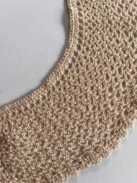 Antique Hand Made Crochet Collar