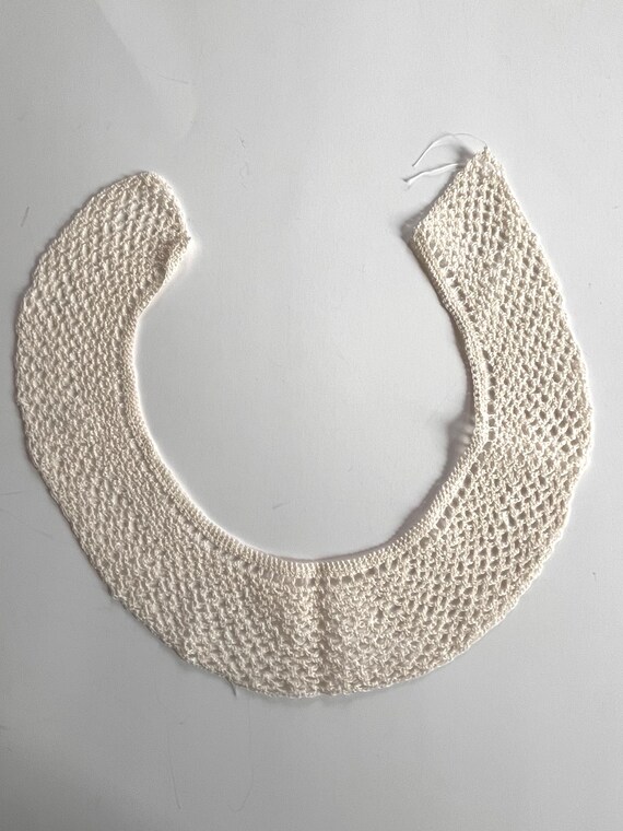 Antique Hand Made Crochet Collar
