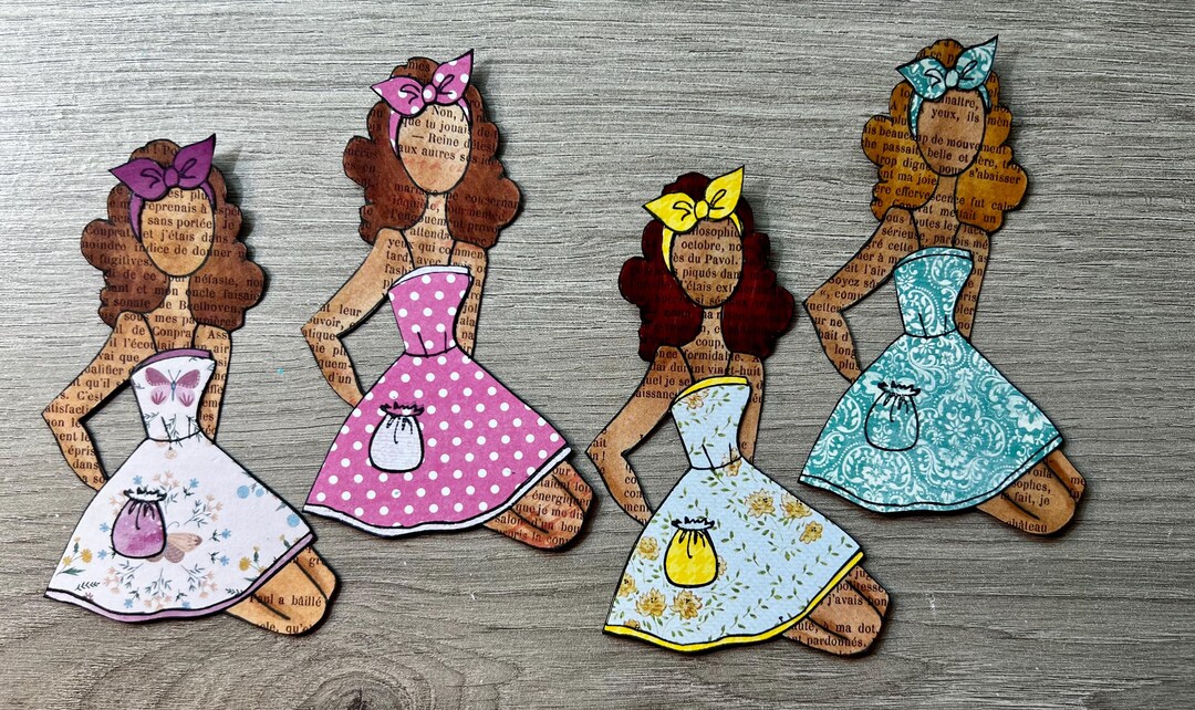 Collete Paper Doll - Julie Nutting - Etsy