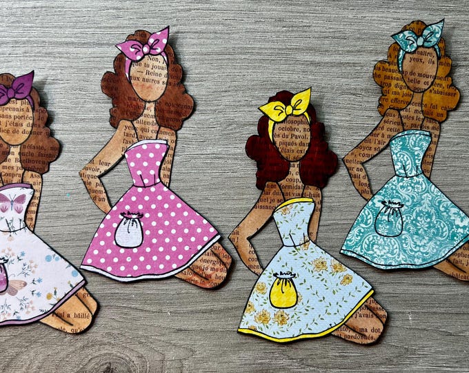 Collete Paper Doll - Julie Nutting - Etsy