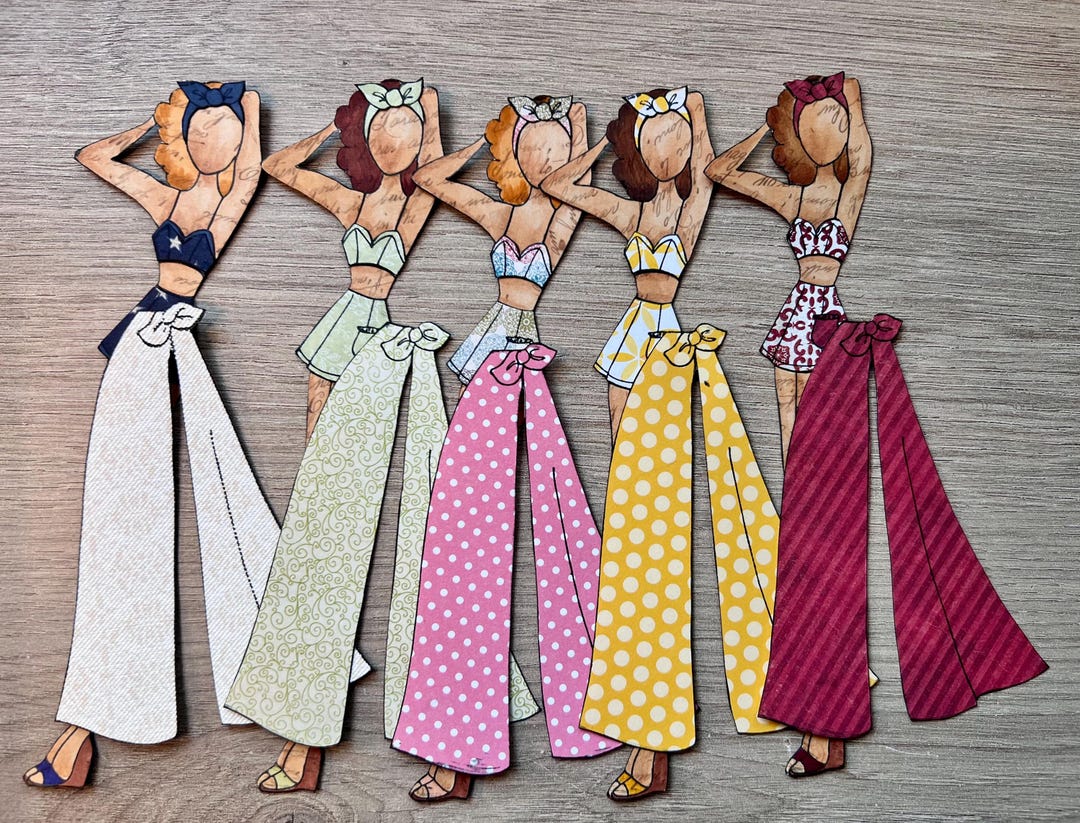 Betsy Paper Doll - Julie Nutting - Etsy