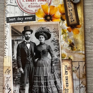 Tag Envelope No 3 - Tim Holtz inspired.