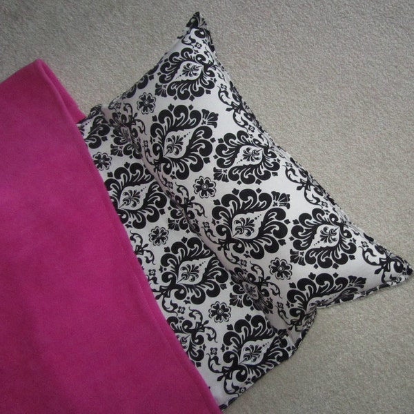 Nap Mats, Personalized Nap Mat. Great for Daycare, Preschool or Kindergarten. Black and White Damask