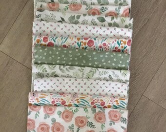 Paperless paper towels, reusable paper towels. Double sided . Assorted  12 towels.