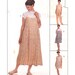 Maternity Sewing Pattern McCalls 7560 Empire Jumpsuit Dress & Slip Dress Inverted Pleats Womens Sewing Pattern Size 12 14 16 UNCUT