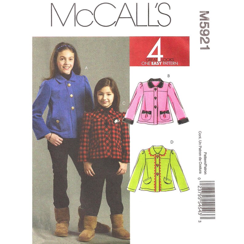 girls size 6 jacket