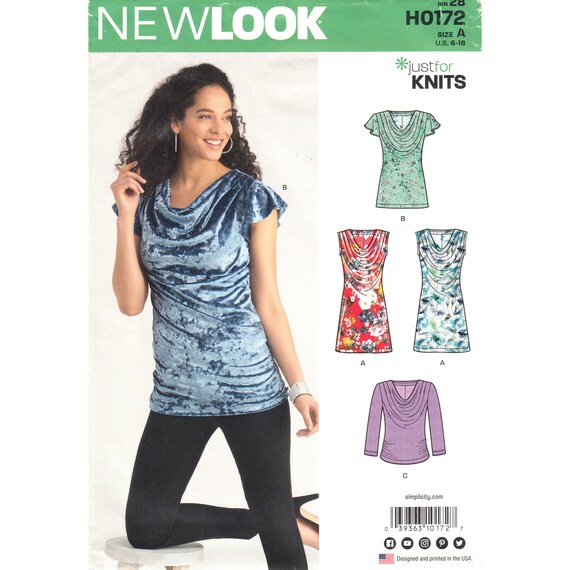 new look cowl neck dress