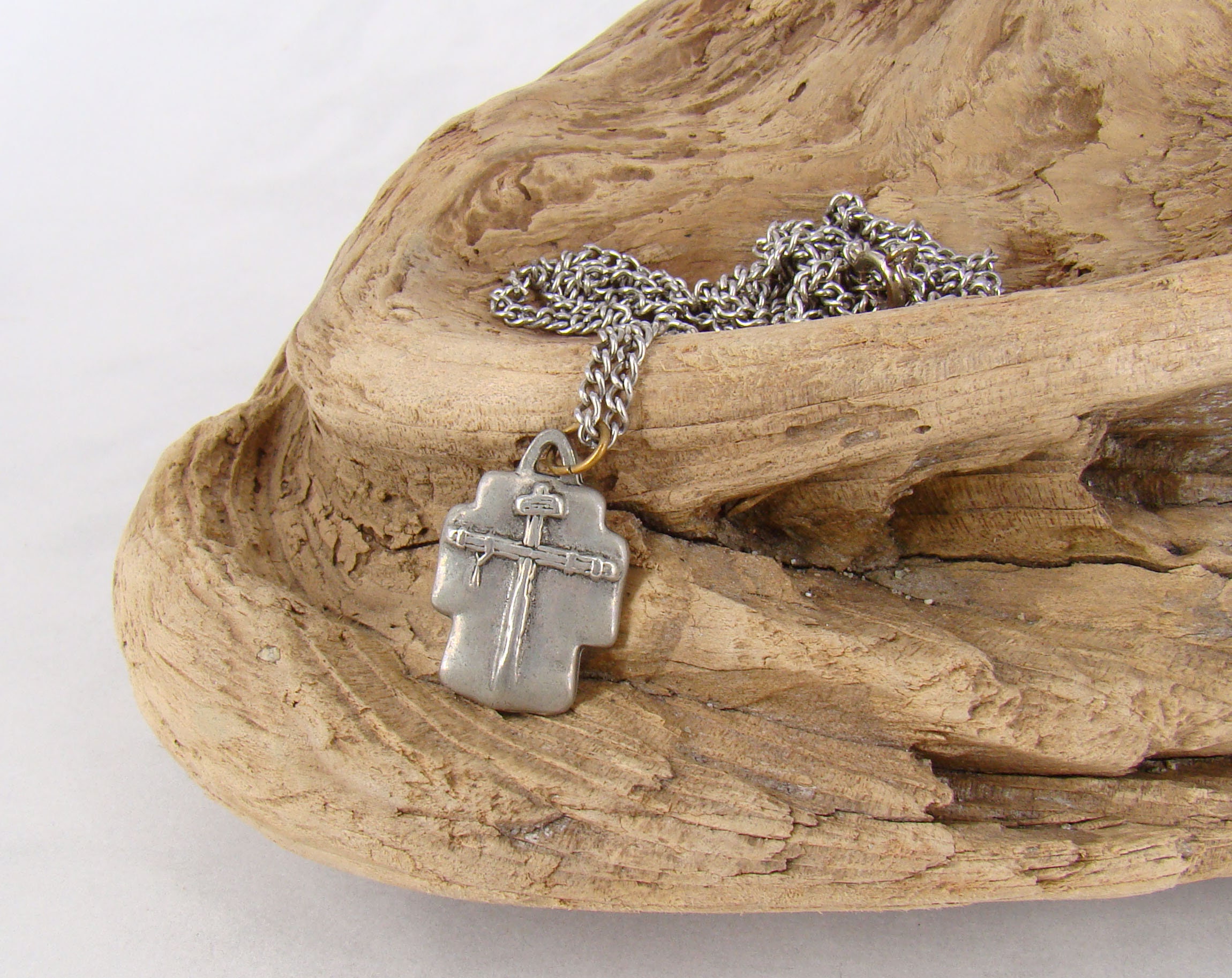 Passion of the Christ Movie Souvenir Necklace Mel Gibson Isaiah 53 Catholic Jewelry Unique Chain