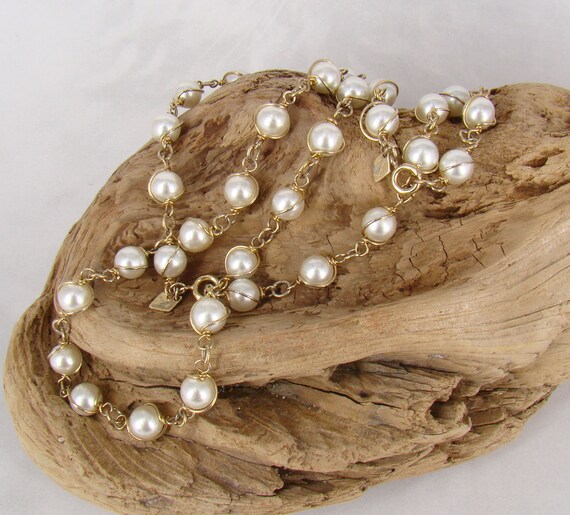 Sarah coventry pearl bracelet sale