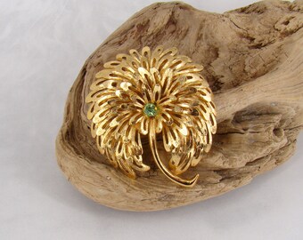 Monet Floriana Brooch Beautiful and Ultra Rare Vintage Floral Design Jewellery PN 1397 Book Piece