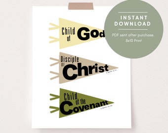 Identity, LDS Youth, Bible, Printable, Instant Download Print, Russel M. Nelson