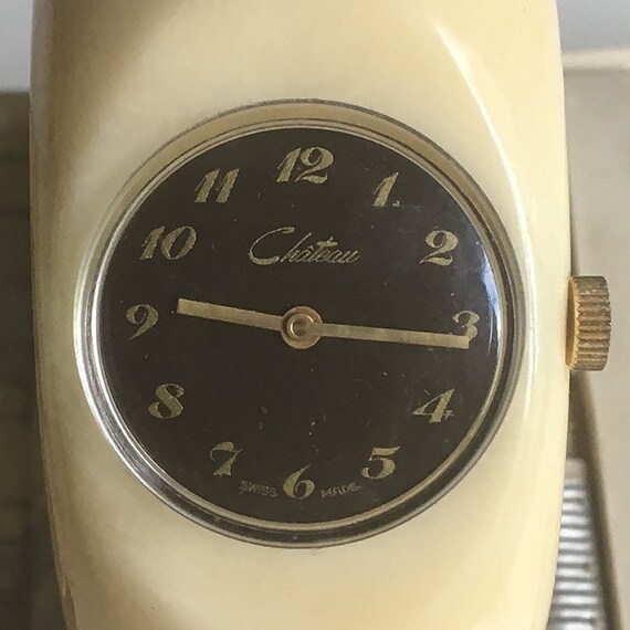 Chateau Watch With Clamper Style Bracelet - Etsy display picture 1
