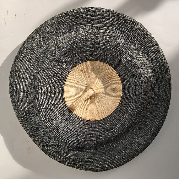 Vintage Straw Beret 1940-1950 - image 6