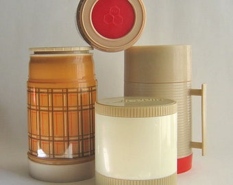 4 Thermos Containers Aladdin and Bee