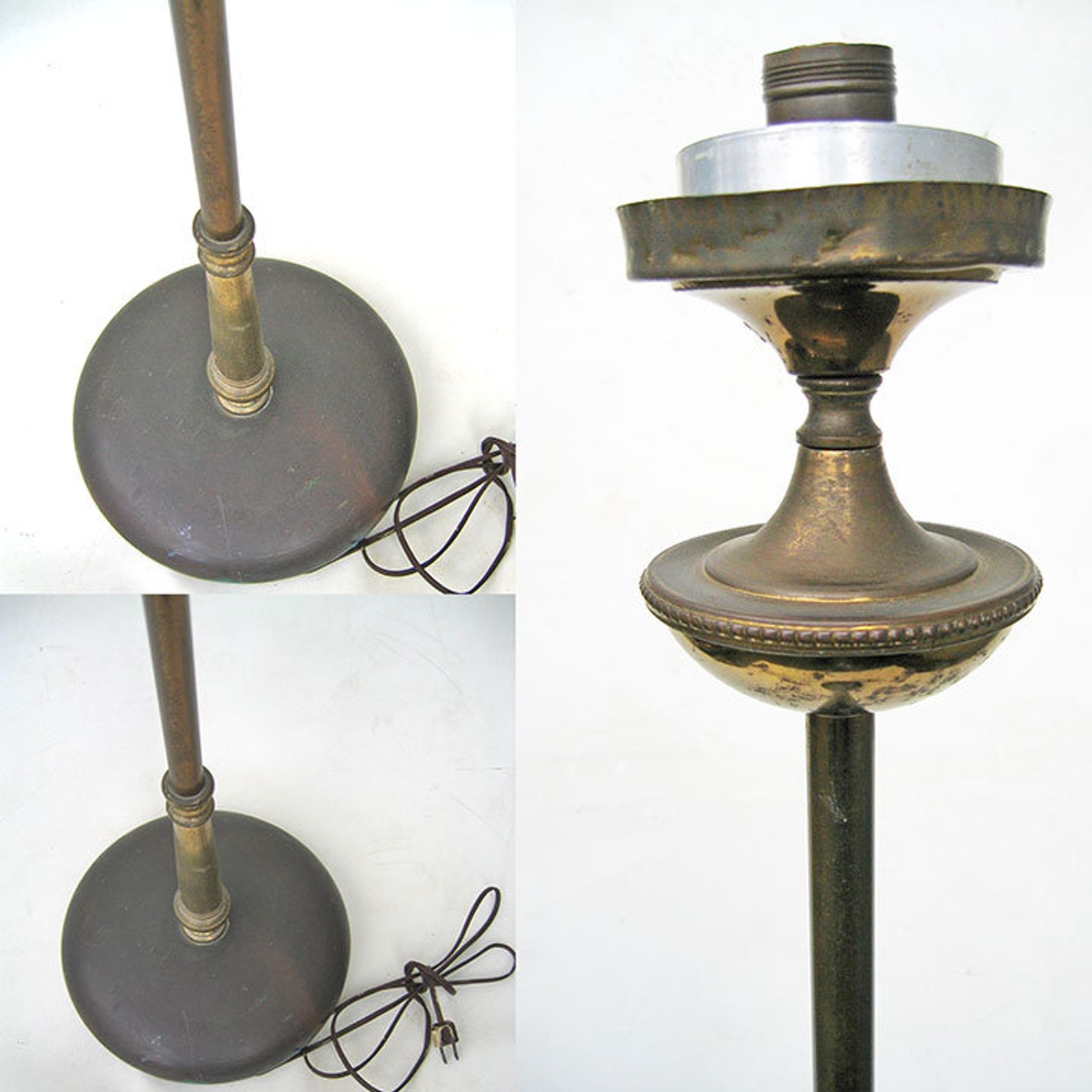 Vintage Metal Floor Lamp - Etsy