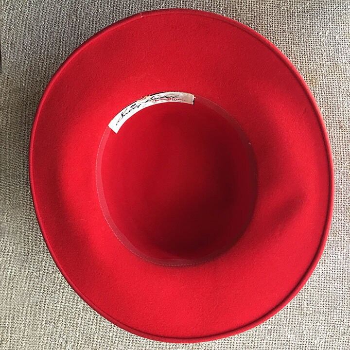 Vintage SALLY VIELOR HEADLINES Red Hat - Etsy display picture 3