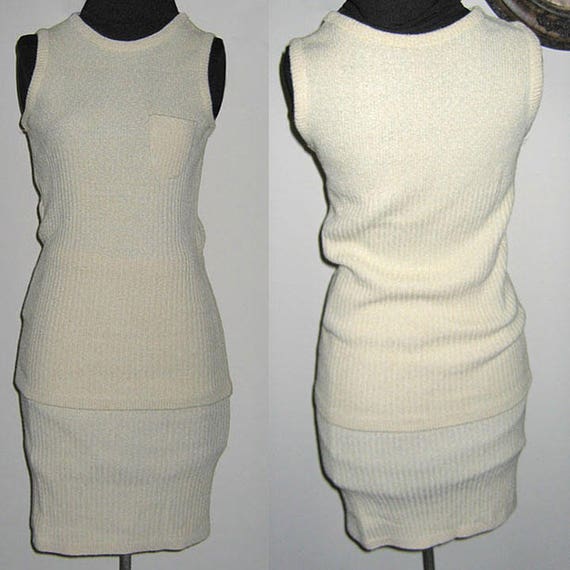 Anne Klein 1960's Knit Ensemble Skirt and Top - image 5