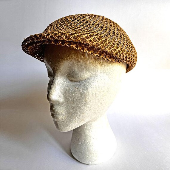 R35_0505 chanel straw cap - Gem